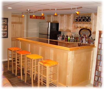 Basement Kitchen Ideas on Home Bar Plans Online   Designs To Build A Wet Bar